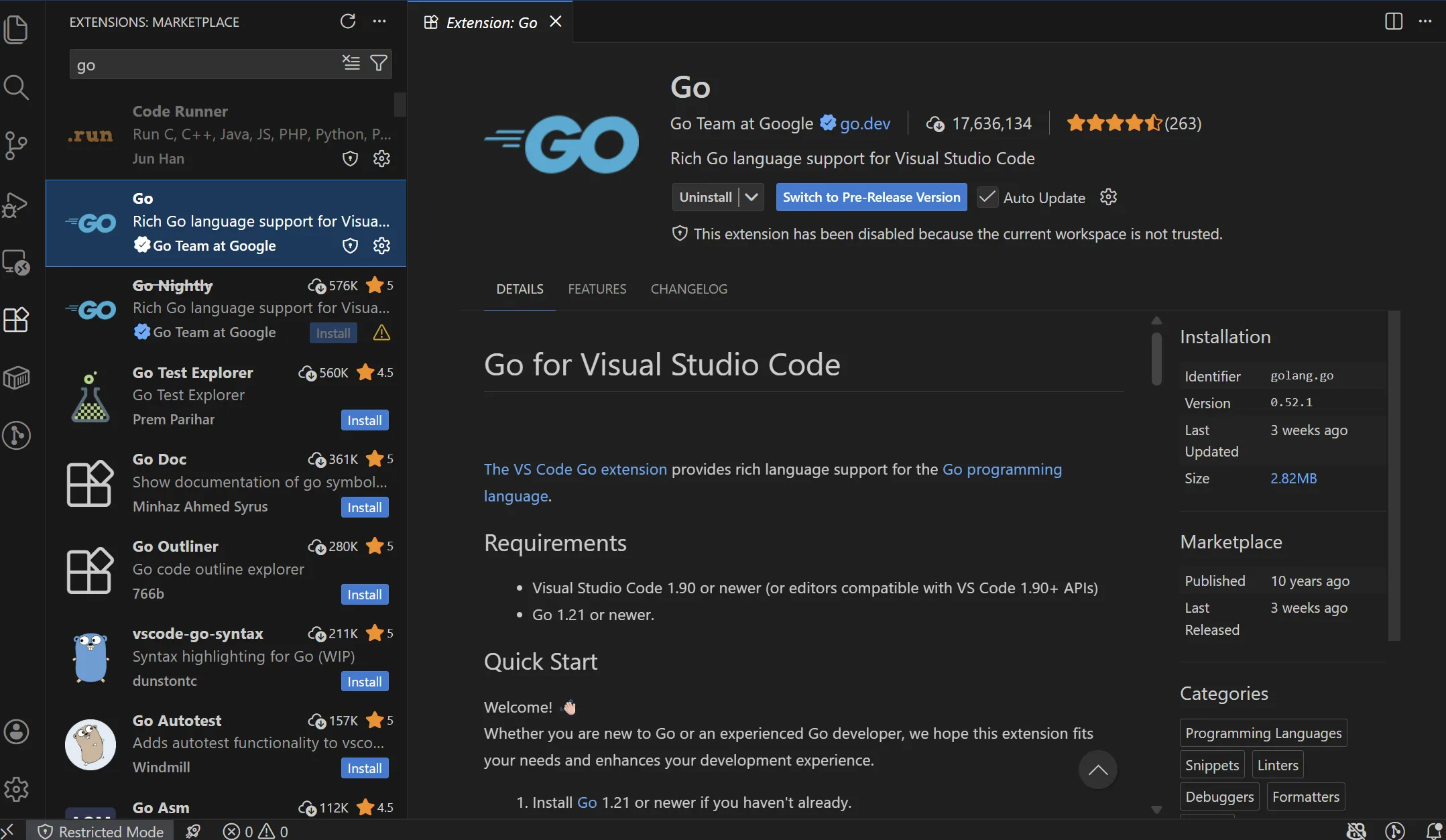 go